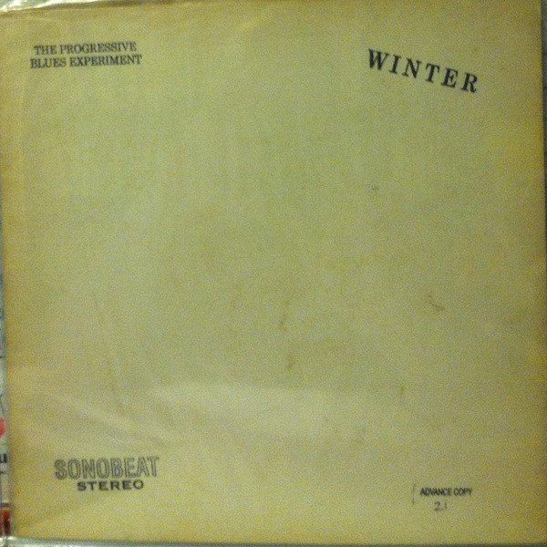 JOHNNY WINTER - The Progressive Blues Experiment (aka Austin Texas) cover 