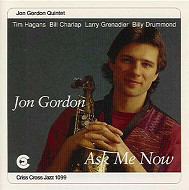 JON GORDON - Ask Me Now cover 