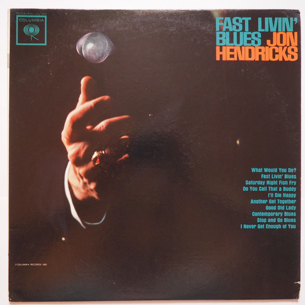 JON HENDRICKS - Fast Livin' Blues cover 