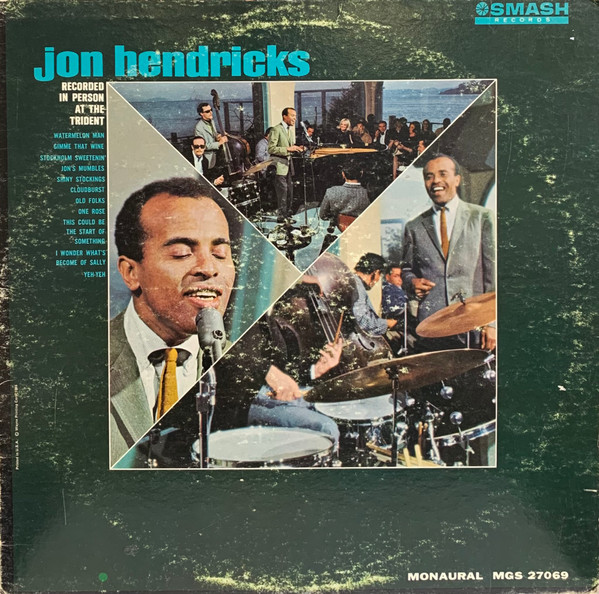 JON HENDRICKS - Recorded in Person at the Trident cover 