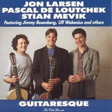 JON LARSEN - Jon Larsen, Pascal De Loutchek, Stian Mevik ‎: Guitaresque cover 