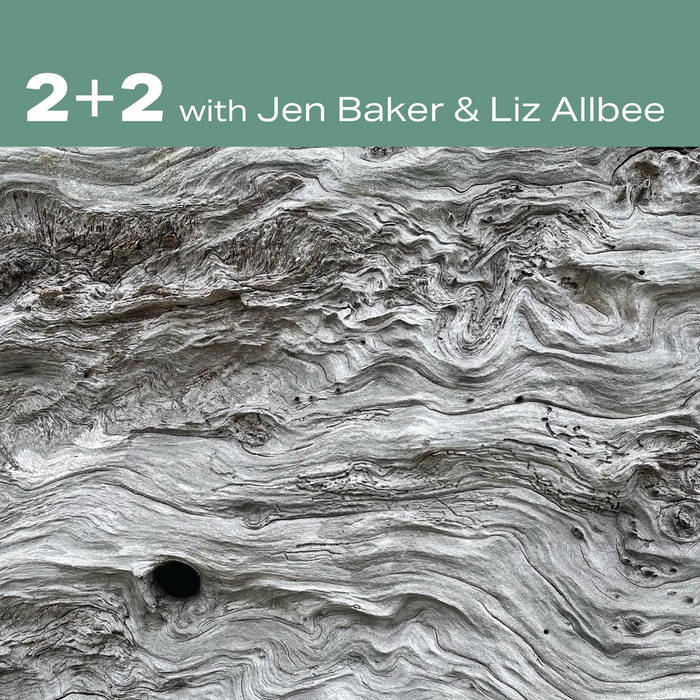 JON RASKIN - 2 + 2 with Baker & Liz Allbee cover 