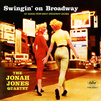 JONAH JONES - Swingin' on Broadway cover 