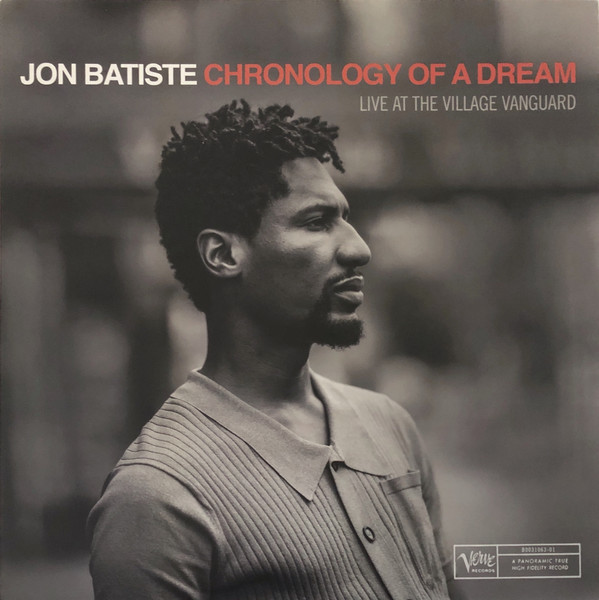 JONATHAN BATISTE - Chronology Of A Dream : Live At The Village Vanguard cover 
