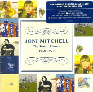 JONI MITCHELL - The Studio Albums 1968-1979 cover 