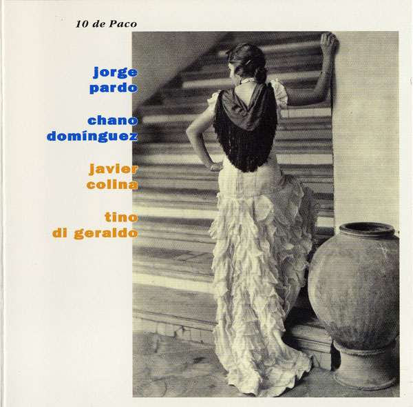 JORGE PARDO - 10 De Paco (with Chano Domínguez) cover 