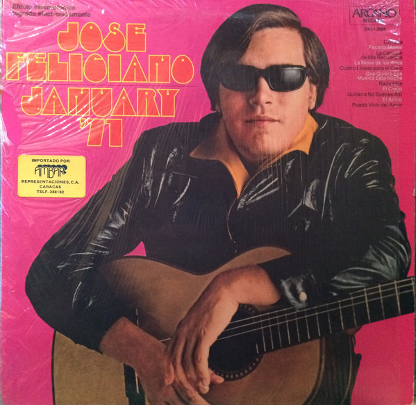 JOSÉ FELICIANO - January '71 cover 