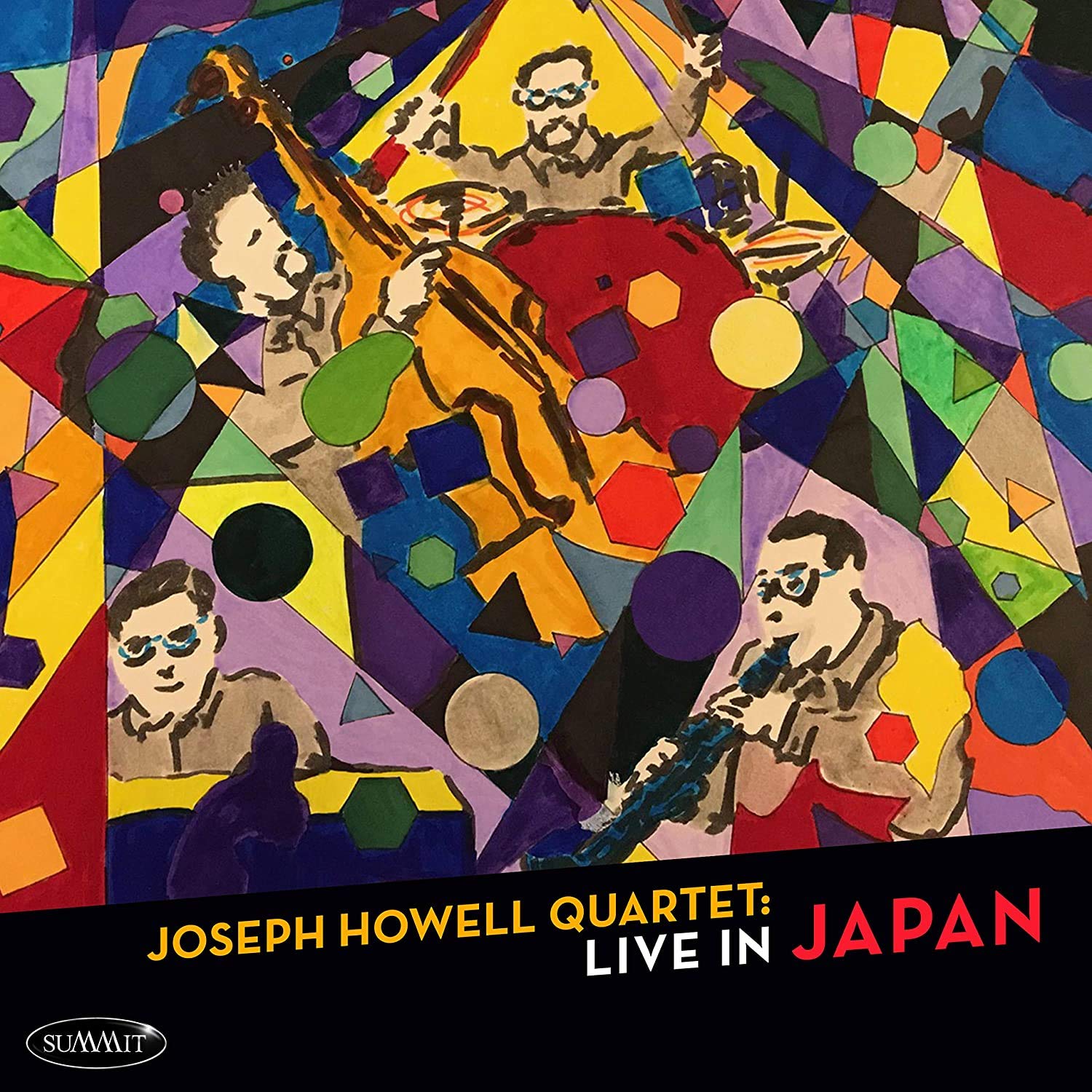 JOSEPH HOWELL - Joseph Howell Quartet : Live In Japan cover 