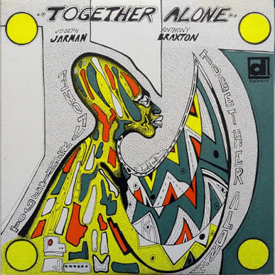 JOSEPH JARMAN - Joseph Jarman / Anthony Braxton ‎: Together Alone cover 