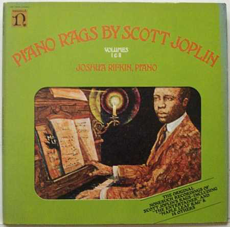 JOSHUA RIFKIN - Piano Rags By Scott Joplin: Volumes I & II cover 