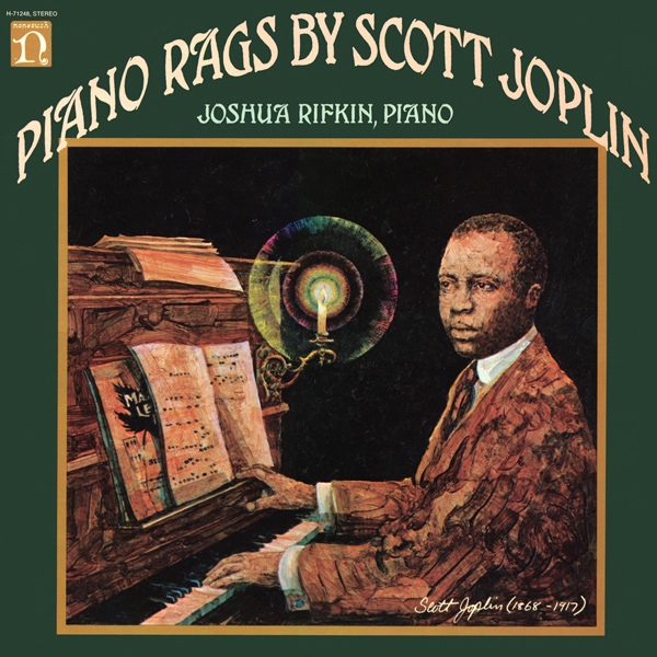 JOSHUA RIFKIN - Scott Joplin Piano Rags cover 