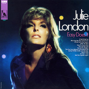 JULIE LONDON - Easy Does It cover 