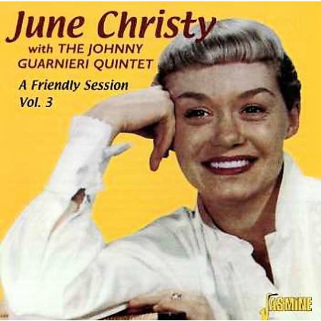 JUNE CHRISTY - A Friendly Session, Vol. 3 cover 