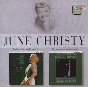 JUNE CHRISTY - Ballads for Night People & Intimate Miss Christy cover 