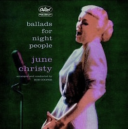 JUNE CHRISTY - Ballads for Night People cover 