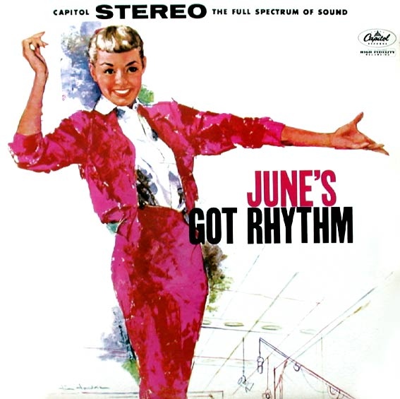 JUNE CHRISTY - June's Got Rhythm cover 