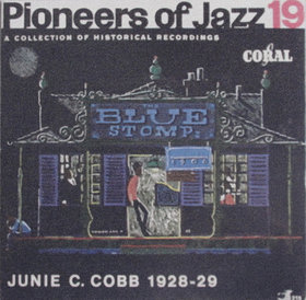 JUNIE C COBB - Pioneers of Jazz, 19 - Junie C. Cobb 1928-29 cover 