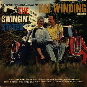 KAI WINDING - The Swingin' States cover 