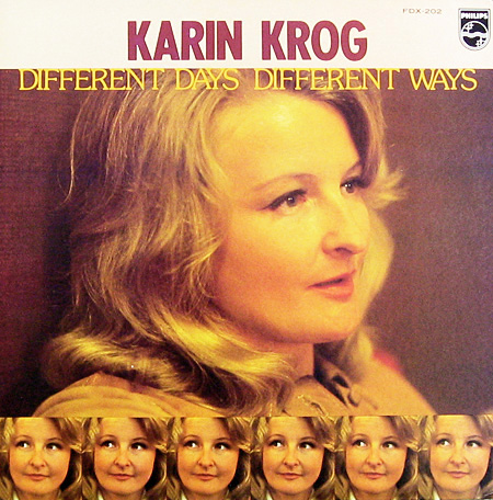 KARIN KROG - Different Days, Different Ways cover 