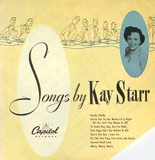 KAY STARR - Songs By Kay Starr cover 