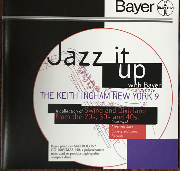 KEITH INGHAM - Jazz It Up With Bayer cover 