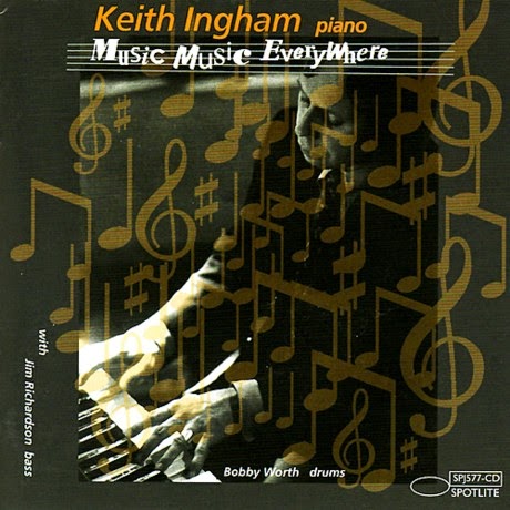 KEITH INGHAM - Music, Music Everywhere cover 
