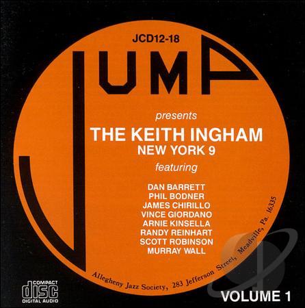 KEITH INGHAM - The Keith Ingham New York 9, Vol. 1 cover 