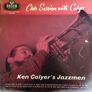 KEN COLYER - Club Session with Colyer cover 
