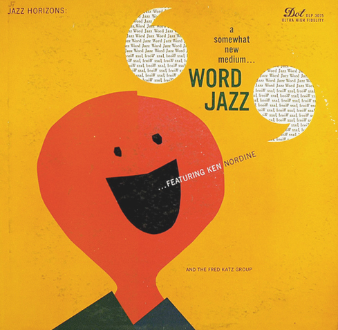 KEN NORDINE - Word Jazz (Featuring Fred Katz Group) cover 