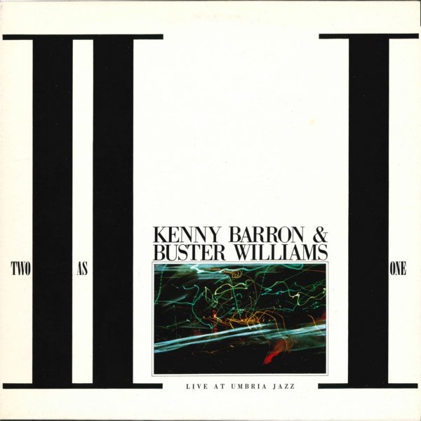 KENNY BARRON - Kenny Barron & Buster Williams ‎: Two As One - Live At Umbria Jazz cover 