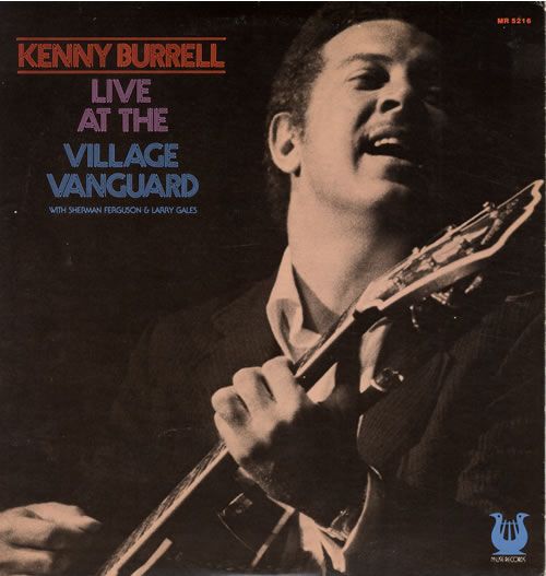 KENNY BURRELL - Live at the Village Vanguard (aka It's Getting Dark) cover 
