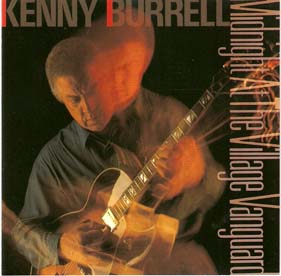 KENNY BURRELL - Midnight At The Village Vanguard cover 