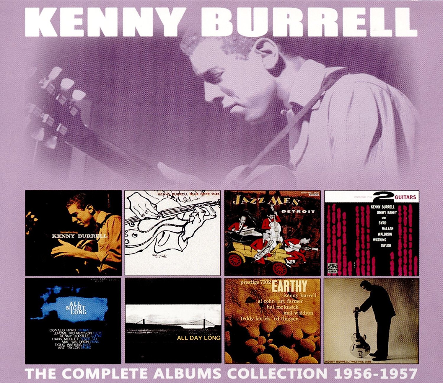 KENNY BURRELL - The Complete Albums Collection 1956-1957 cover 