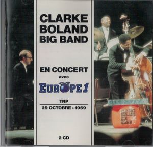 KENNY CLARKE - En Concert Avec Europe 1 - TNP 29 Octobre • 1969 cover 