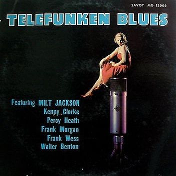 KENNY CLARKE - Telefunken Blues (aka Kenny Clarke ‎– Volume 1) cover 