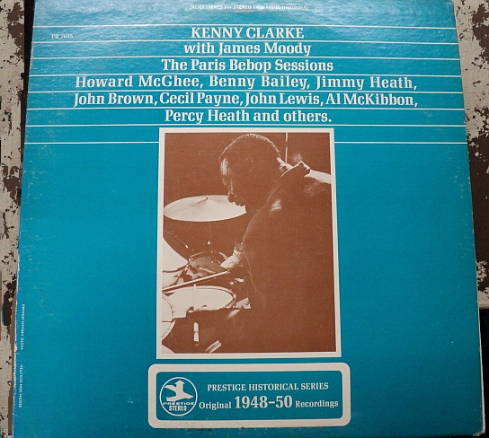 KENNY CLARKE - The Paris Bebop Sessions (With  James Moody) cover 