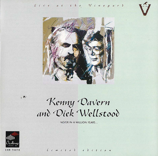 KENNY DAVERN - Kenny Davern, Dick Wellstood ‎: Never In A Million Years... cover 