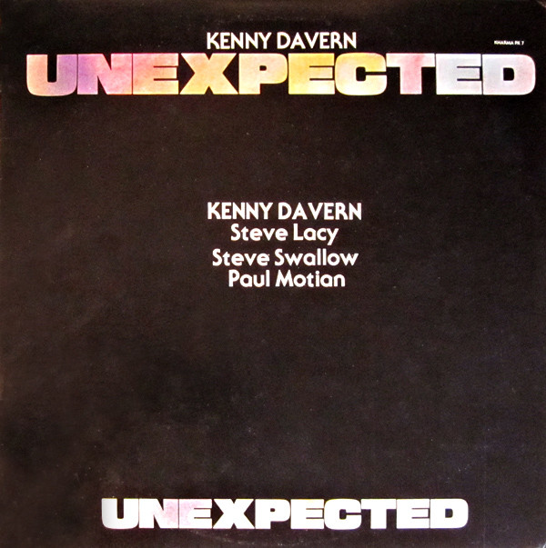 KENNY DAVERN - Unexpected cover 