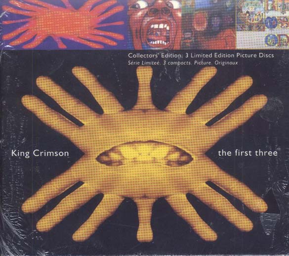 KING CRIMSON - The First Three cover 