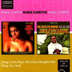 KING CURTIS - King Curtis Plays the Great Memphis Hits / King Size Soul cover 