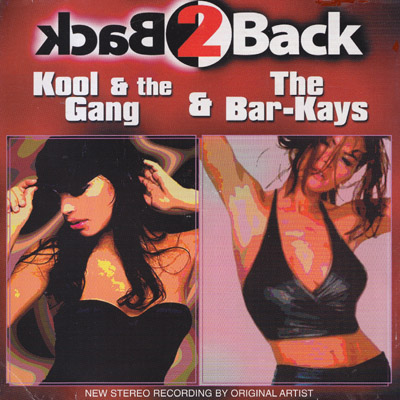 KOOL & THE GANG - Kool & the Gang/Bar-Kays - Back2Back cover 