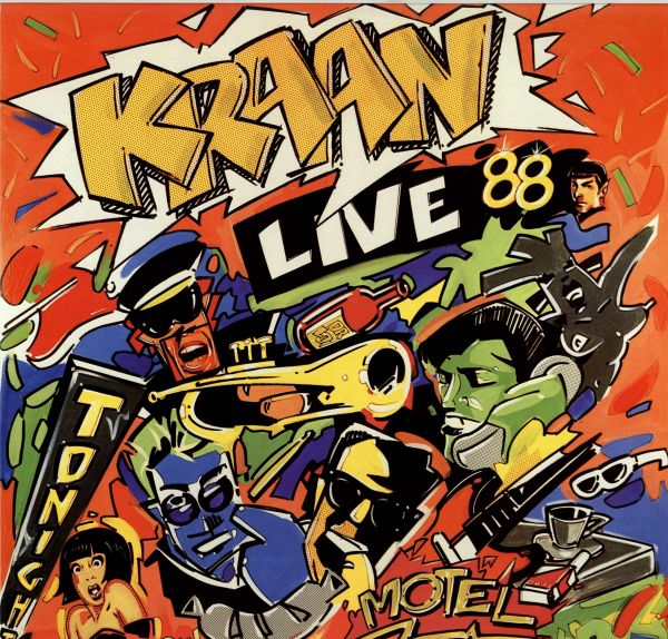 KRAAN - Live 1988 cover 