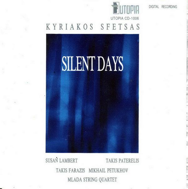 KYRIAKOS SFETSAS - Silent Days cover 