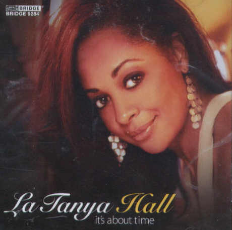 LA TANYA HALL - It's About Time cover 
