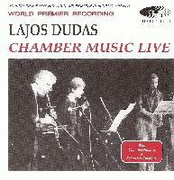 LAJOS DUDÁS - Chamber Music Live cover 