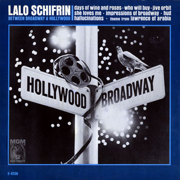 LALO SCHIFRIN - Between Broadway And Hollywood cover 
