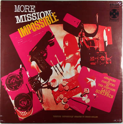 LALO SCHIFRIN - More Mission: Impossible cover 