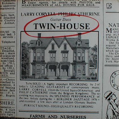 LARRY CORYELL - Twin House (with Philip Catherine) cover 