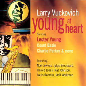 LARRY VUCKOVICH - Young at Heart cover 