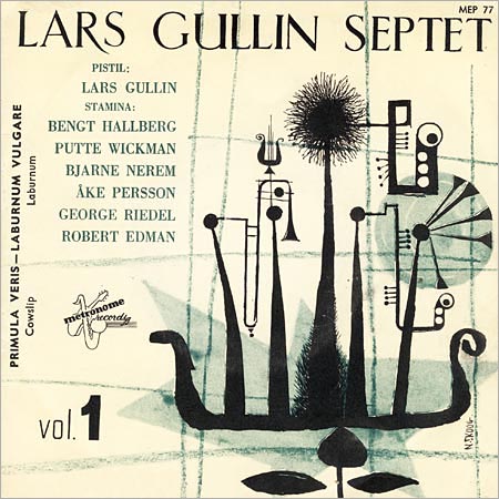 LARS GULLIN - Lars Gullin Septet, vol. 1 cover 